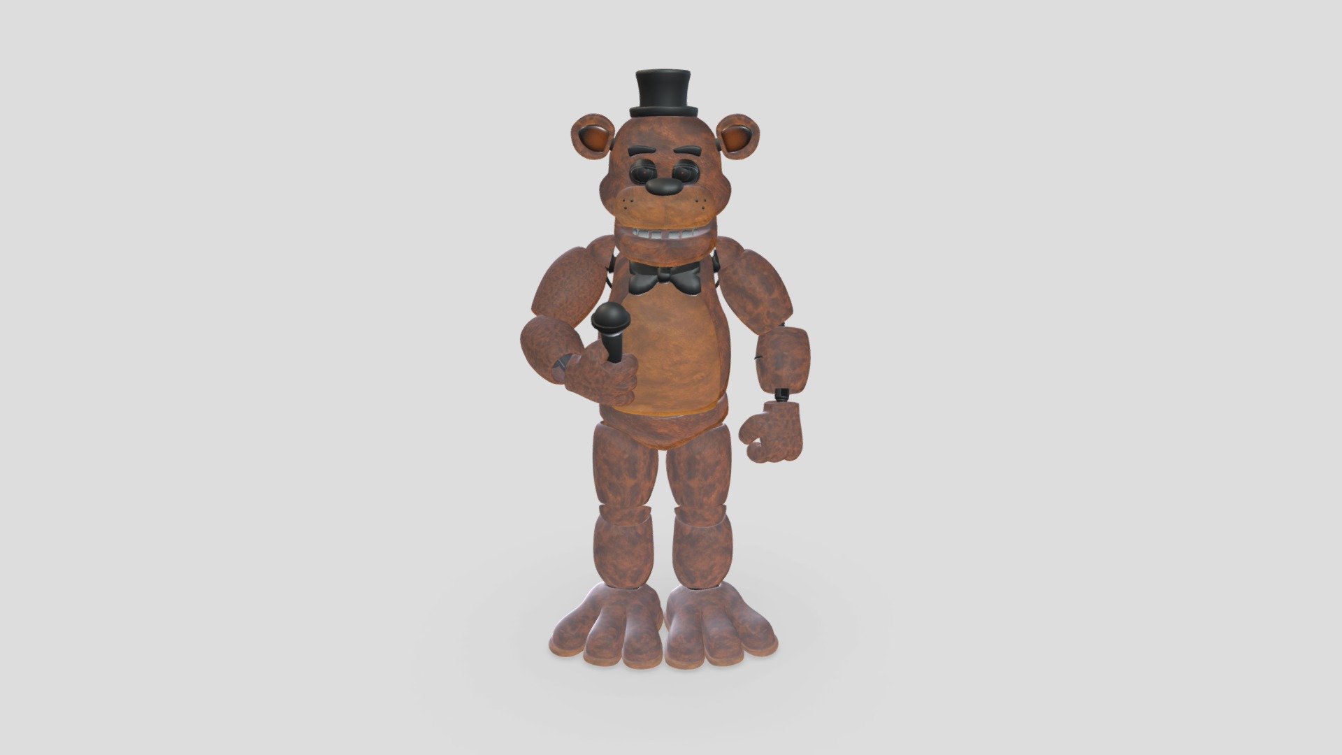 Freddy fazbear fnaf 1 - Download Free 3D model by Tgames [fe5292b