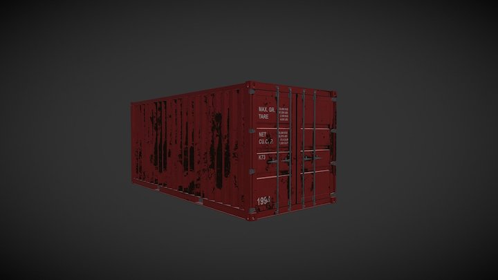 Container 3D Model