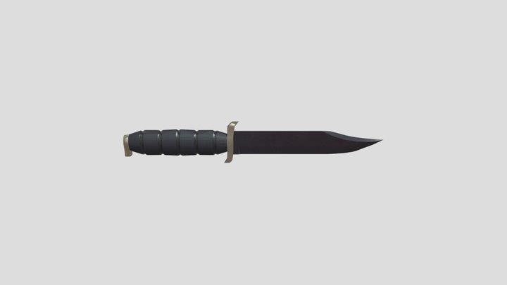 Knife 3D Model