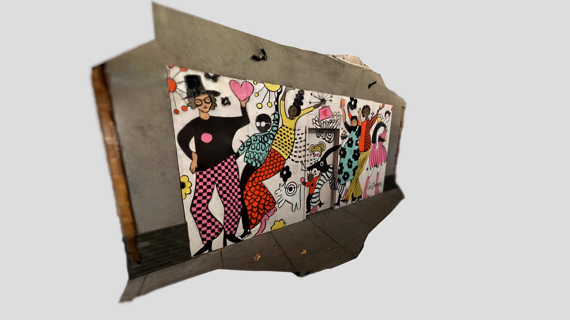 32 Berkeley mural Download Free 3D model by macdo219 [f45413f