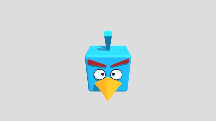 Ice Bird 3D Model