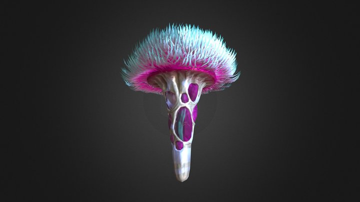 Blue Scrub Bush – Free 3D Model STL