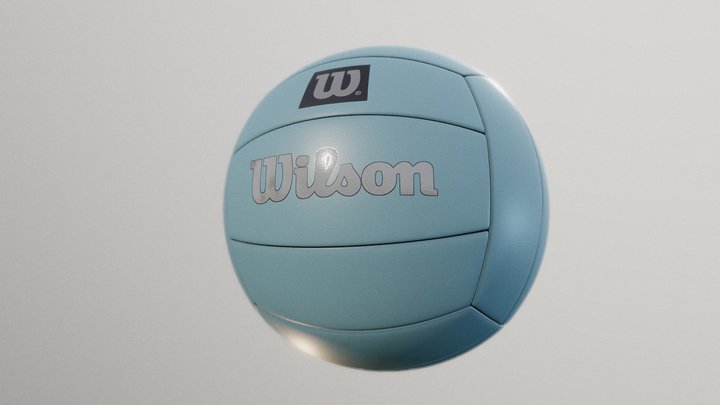 Wilson Volleyball PBR | SBL-Multimedia.com 3D Model
