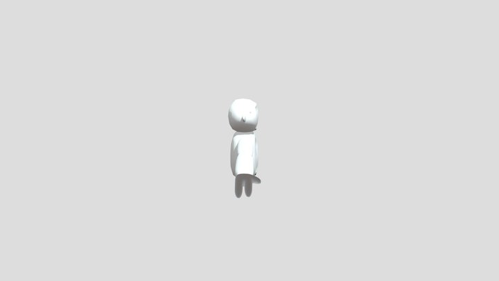 Tutorial_ Player_ Model_Riggied 3D Model