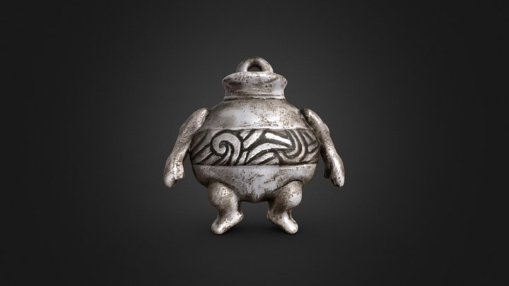 Companion Jar Talisman Elden Ring 3D Model