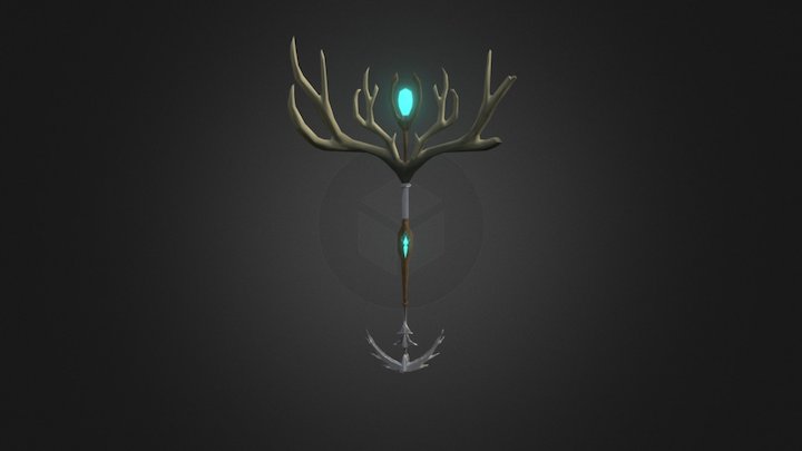 WOW Staff 3D Model