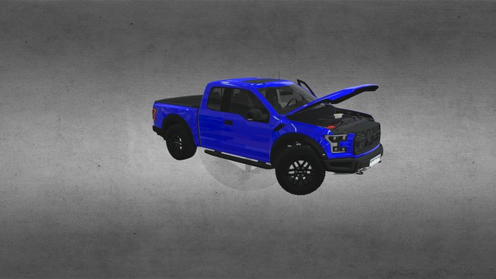 Ford Raptor-insomnia fully rigged(free) 3D Model