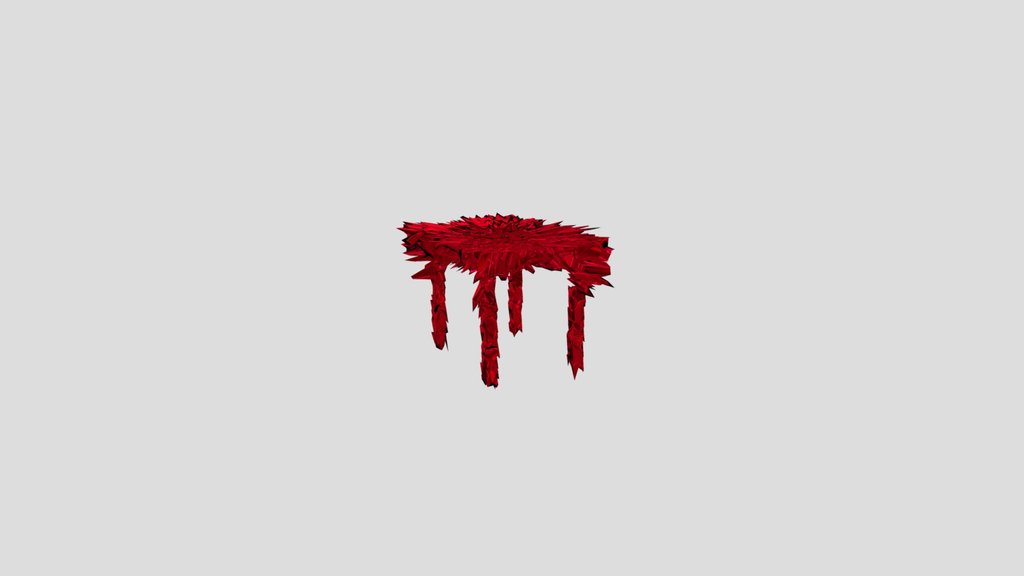Red Splinter Table