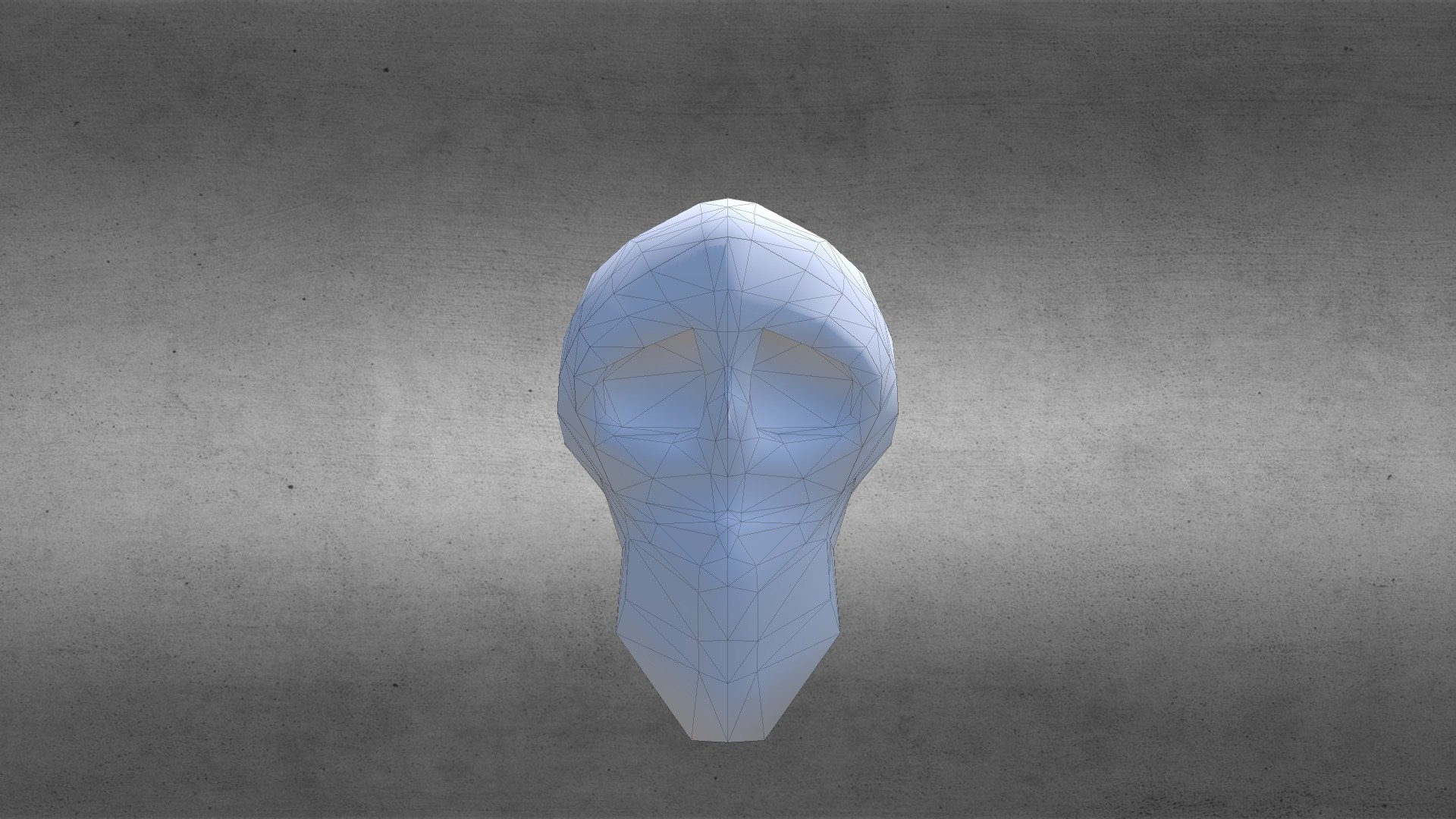 McGrath Skull Wireframe