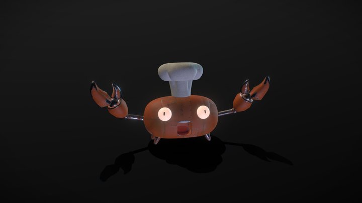 crabby 3D Model