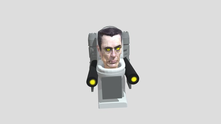 G Toilet Mk2 3D Model