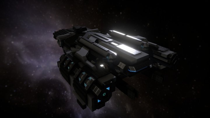 Leosteus Class Guardian 3D Model