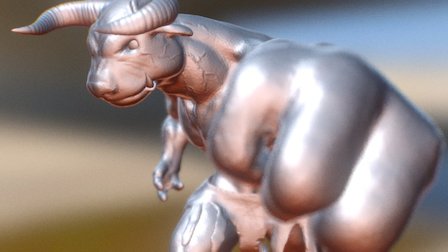 SculptJanuary#19 Minotaur 3D Model