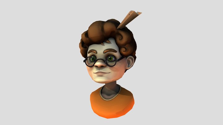 Handpaint practice 3D Model