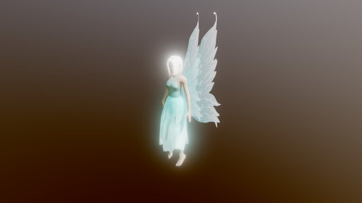 Green Fairy 3D Model