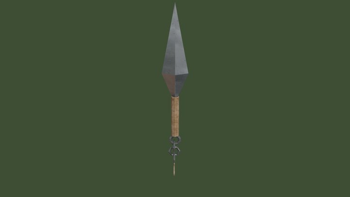 Kunai - Konoha 3D Model