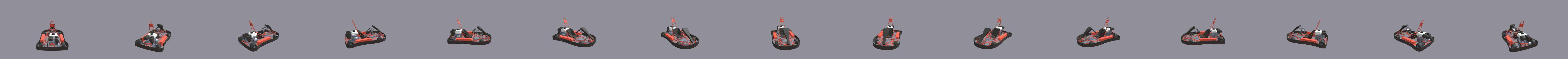 Kart Fin2 3D Model