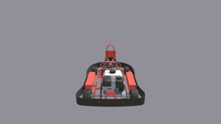 Kart Fin2 3D Model
