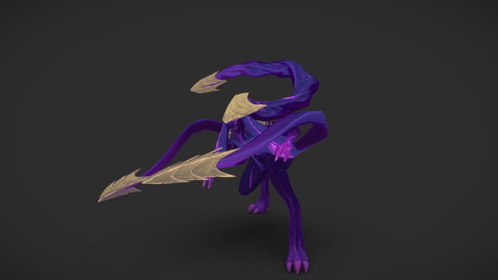 Dur'ren - A League of Legends inspired work 3D Model
