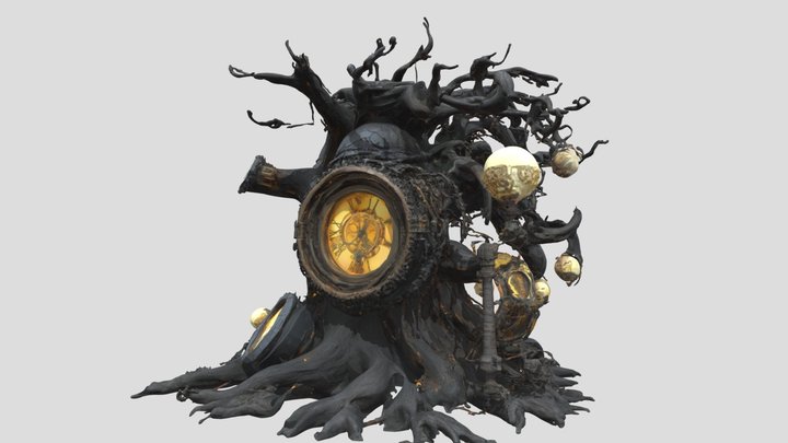 Chrono-Root 3D Model