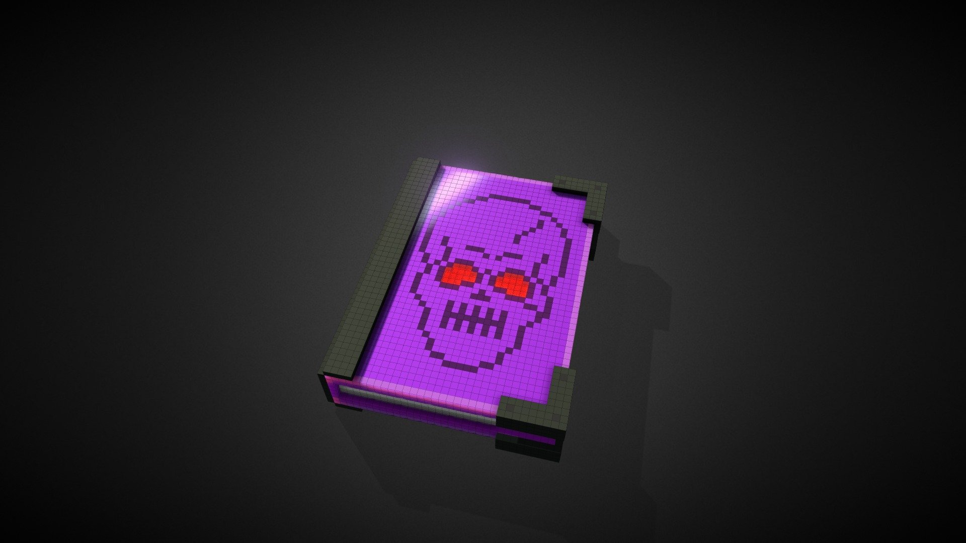 Voxel Style Spell Book
