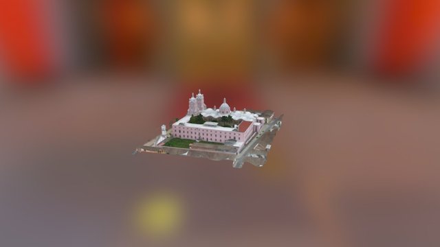 Basilica del Señor de los Milagros, Buga 3D Model