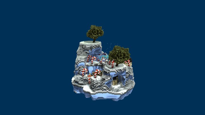 Bed Wars - Christmas 3D Model