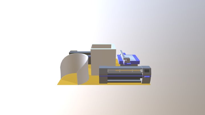 DHIRES DIGICOM 2019 3D Model