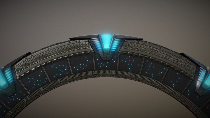 Atlantis Stargate (2026 Version) 3D Model