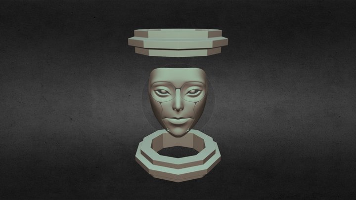 A.I. Face Model 3D Model