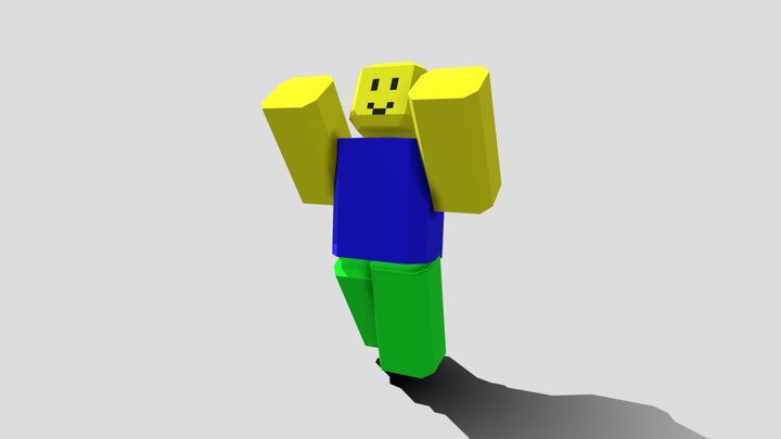 A Roblox man face, 3D models download