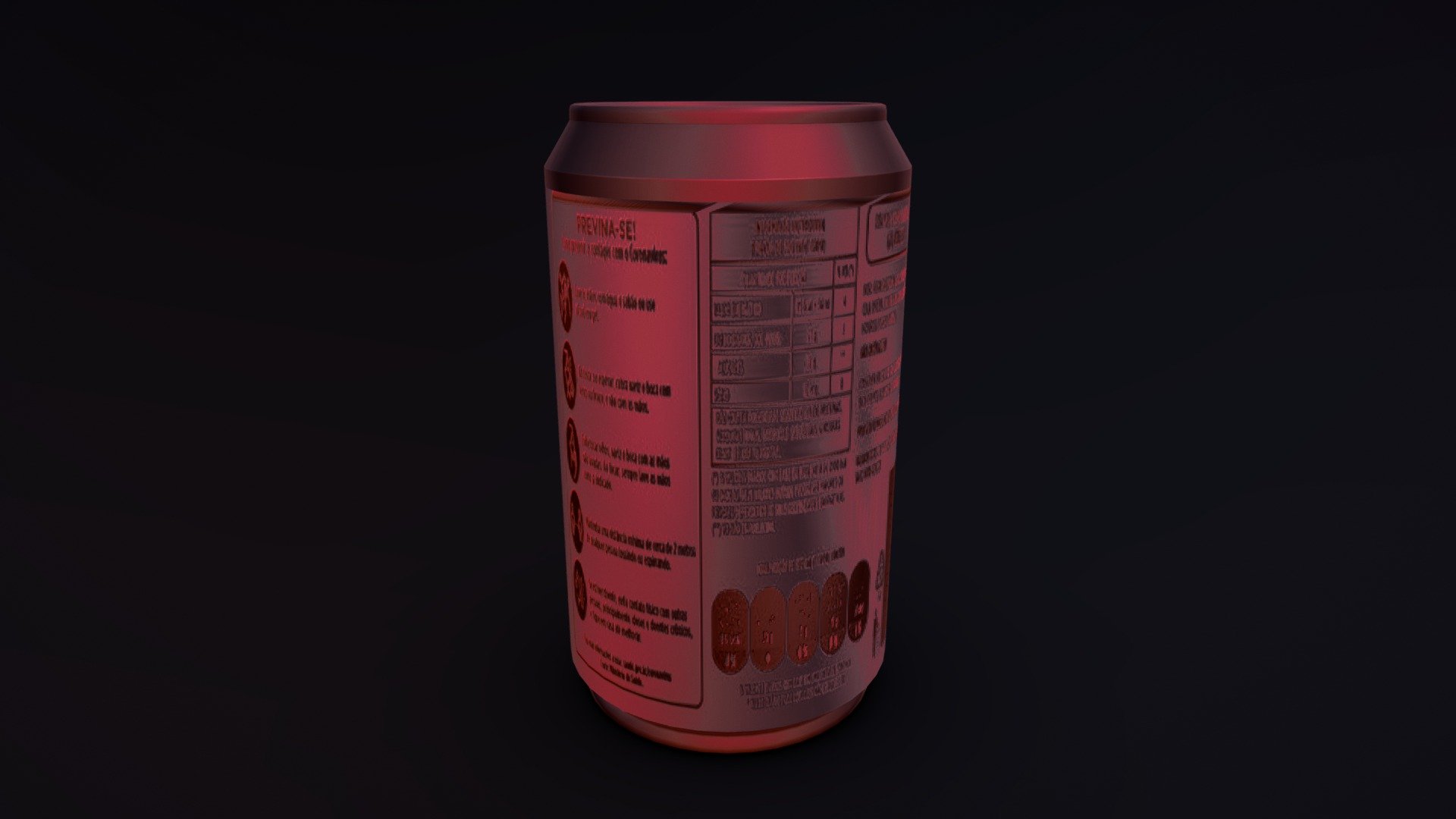 Lata - coca cola