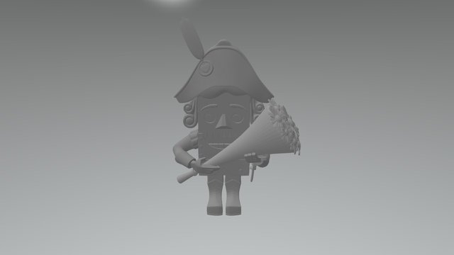 Щелкунчик 3D Model