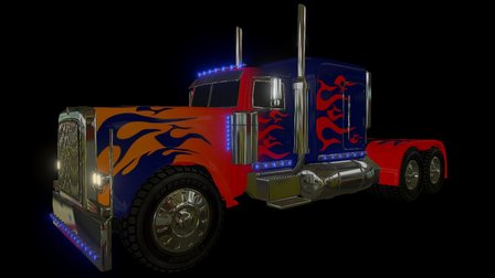 Optimus Prime 3D Model