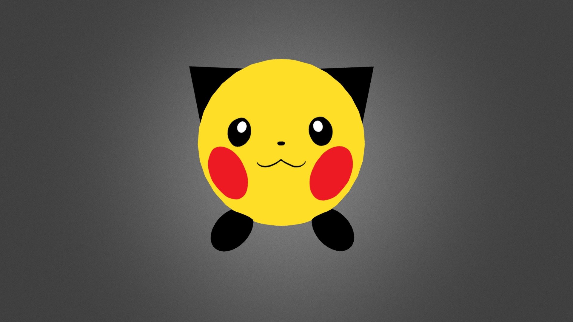 Early Pichu design (Pokemon Gold/Silver Demo) — Sketchfab embed 3D viewer
