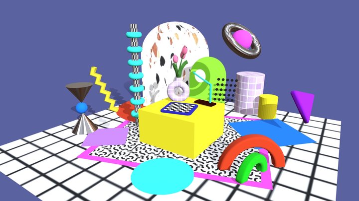 Memphis 3D models - Sketchfab