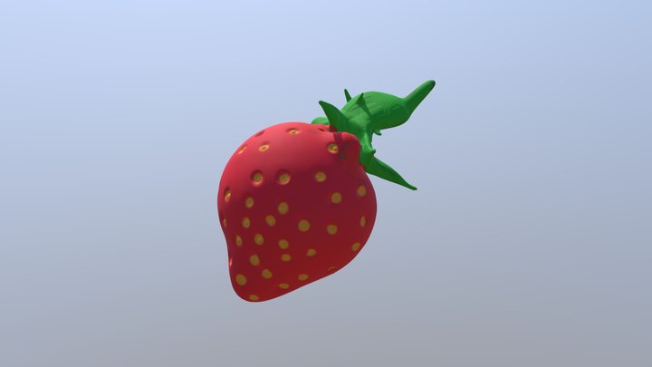 草莓2 3D Model