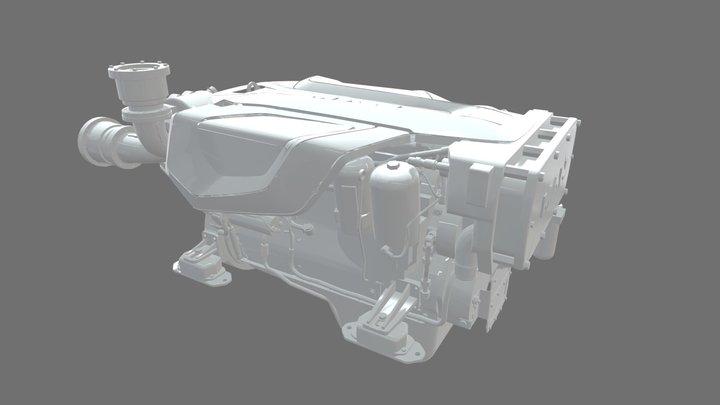 Man I6-850 3D Model