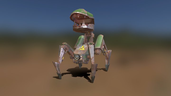 Snapper | Rustborn Enemy 3D Model