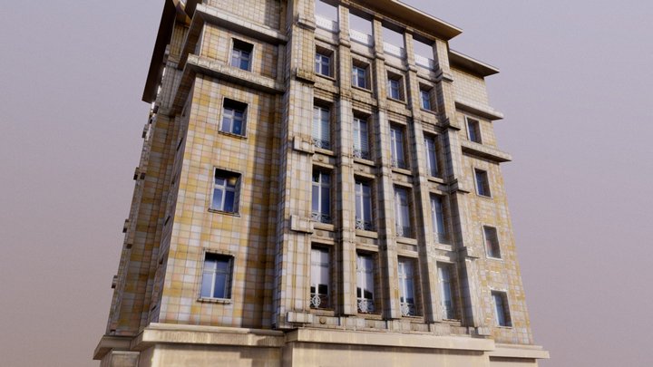 Building [La Strausberger Platz] – Modèle 3D gratuit STL