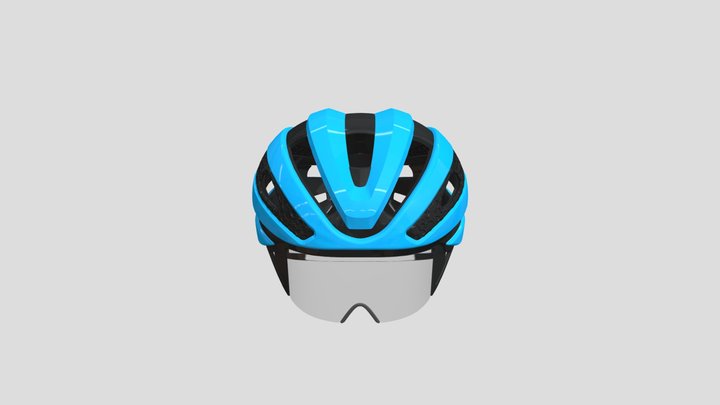 Cycle Helmet 3D Model