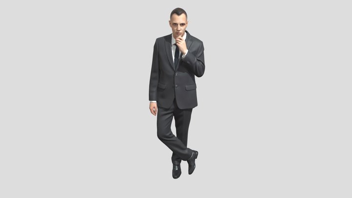 Contemplative Executive – Modelo 3D gratuito STL