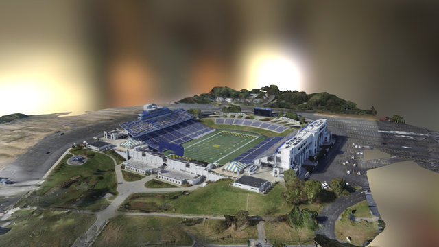 Navy Stadium 2 3D Model