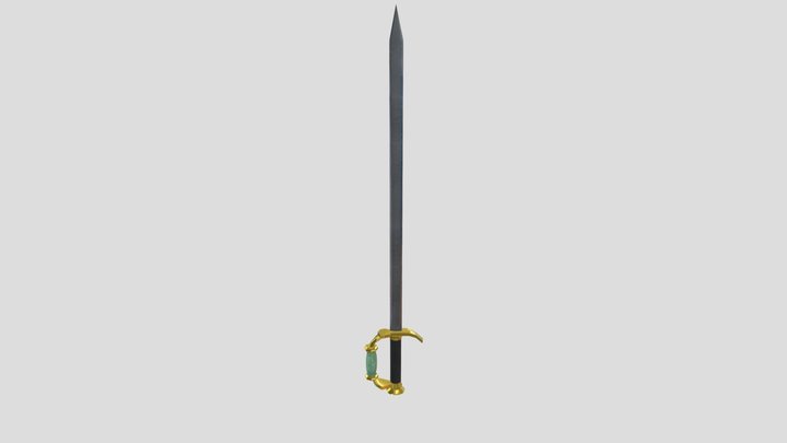 Sword Of Dios 3D Model