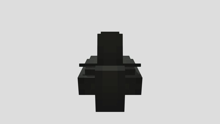 Japanese Kanmuri 3D Model