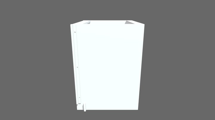 Base Cabinet - Single Door 3D Model
