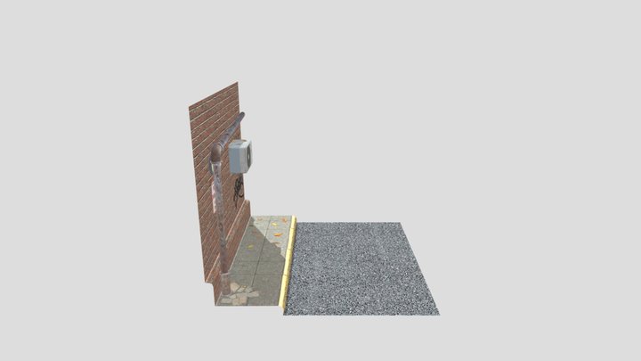 Alley 3D Model