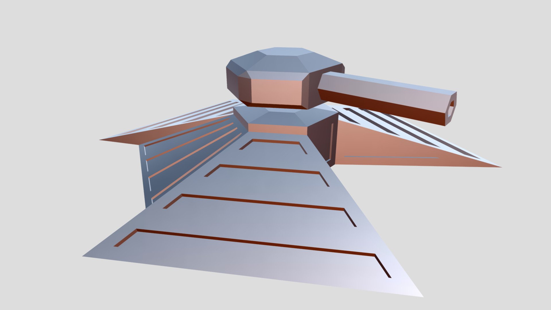 Scifi Turret Canon (1 of 5) - Download Free 3D model by Trockk ...