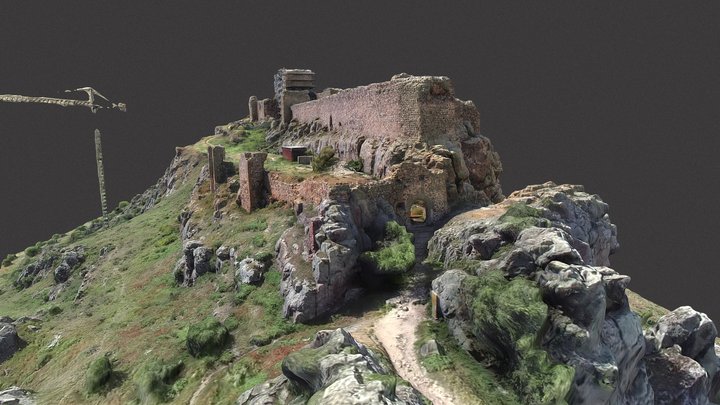 Castillo de Peñas Negras - Mora (TOLEDO) 3D Model