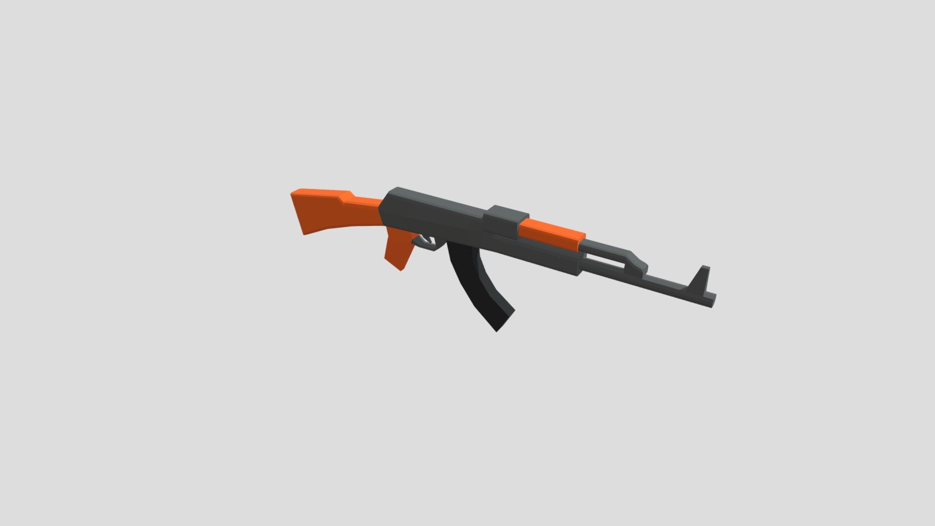 Lowpoly Guns Assault Rifle AK47 - 3D model by kashyapstudiosx [f471266 ...